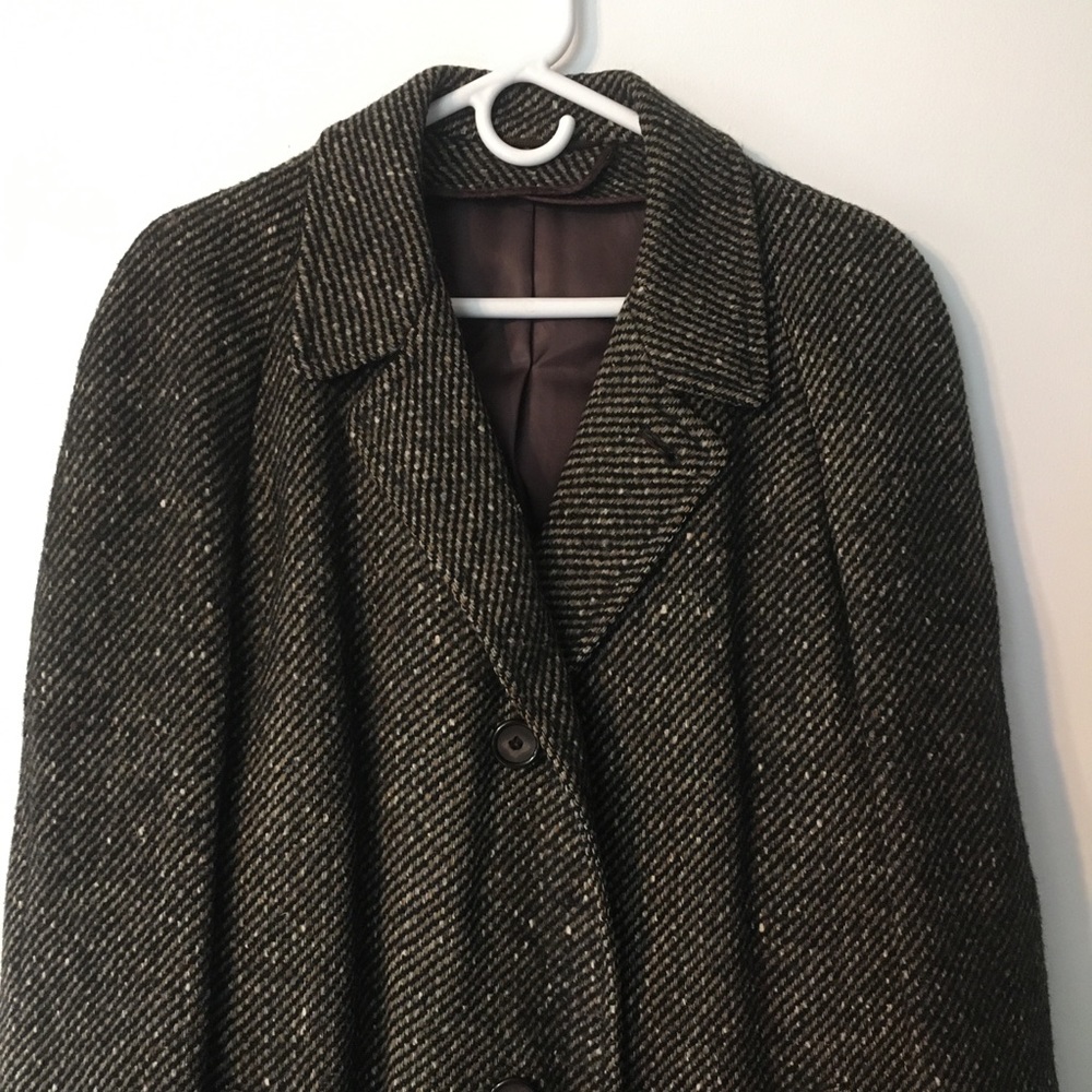 Vintage Wool men’s long coat H.C. Prange